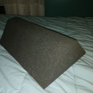 Exercise cushion (fulcrum) for back pain